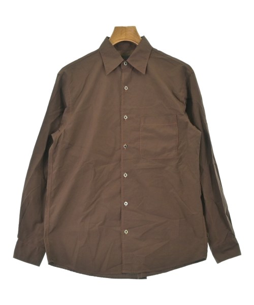YOKE ヨーク カジュアルシャツ メンズ 1(S位) 茶 【中古】【古着】