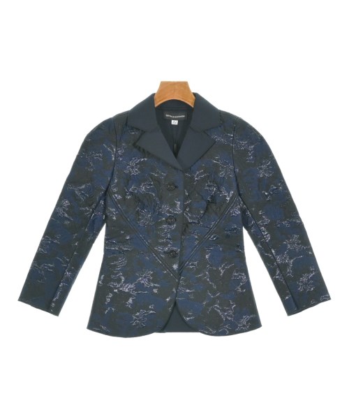 Ostwald Helgason オズワルドヘルガソンジャケット レディース 6(XS位) 紺【中古】【古着】