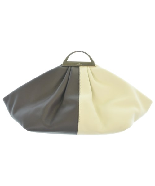 The Volon ザヴォロンクラッチバッグ レディース - 白x茶【中古】【古着】