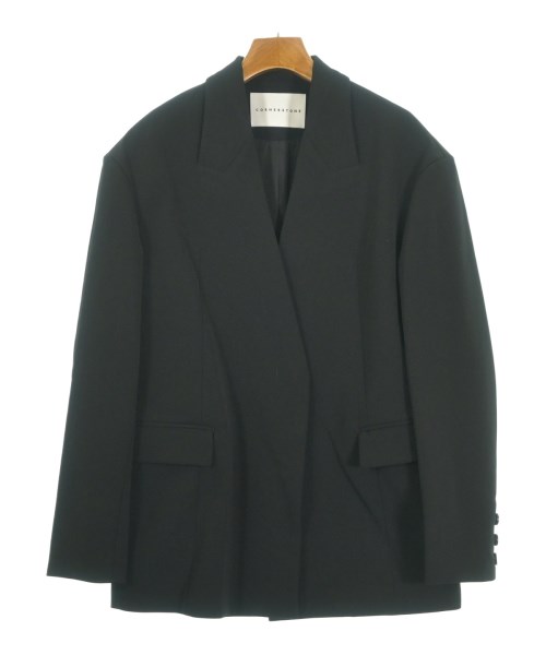 CORNERSTONE コーナーストーンジャケット レディース 36(S位) 黒【中古】【古着】|RAGTAG(ブランド古着のラグタグ)