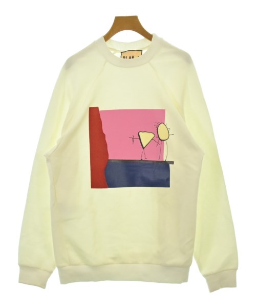 PLAN C プランシースウェット レディース M 白【中古】【古着】