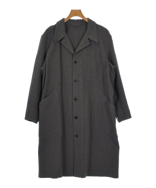 ULTERIOR アルテリア チェスターコート メンズ 4(XL位) グレー(総柄) 【中古】【古着】