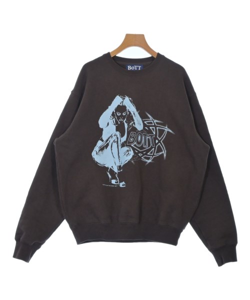 ★BOTT Gradation cotton sweater ニット M ブルー ブランド古着】BOTT / ボット 24SS Gradation Cotton Sweater