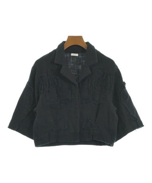 SEEALL シーオール カジュアルシャツ レディース 38(M位) 黒 【中古】【古着】