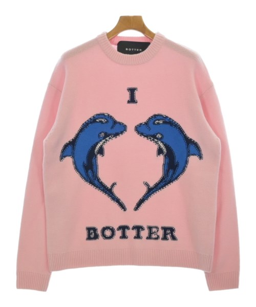 BOTTER ボッターニット・セーター メンズ XS さくら色【中古】【古着】
