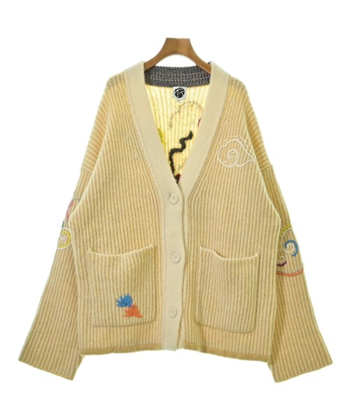 YanYan ヤンヤンカーディガン レディース L 黄x象牙色【中古】【古着】