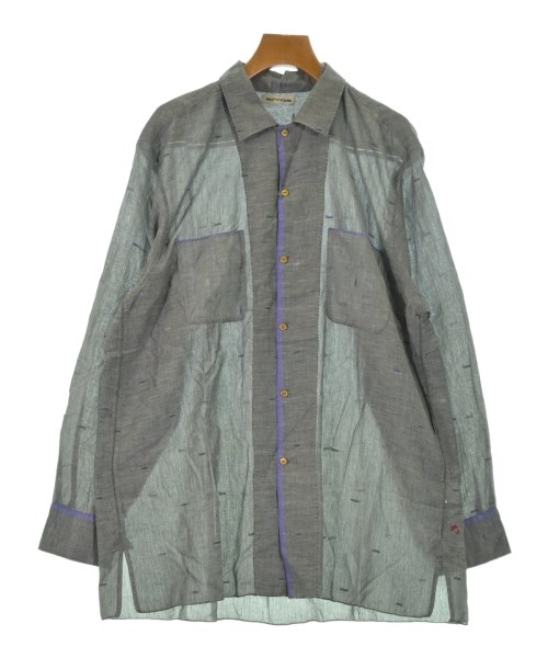 MAATEE&SONS マーティーアンドサンズ カジュアルシャツ メンズ 3(L位) グレー 【中古】【古着】
