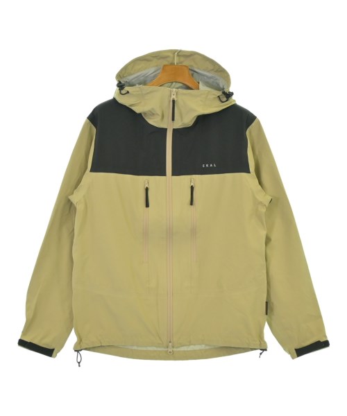 EKAL エカル マウンテンパーカー メンズ S ベージュx黒 【中古】【古着】