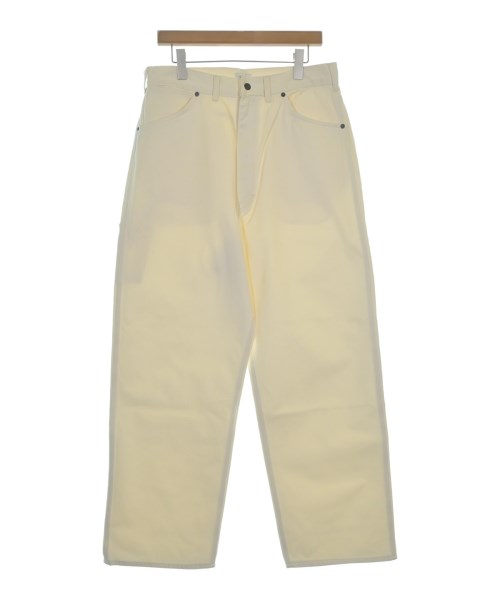 CIOTA シオタ デニムパンツ メンズ 5(XXL位) アイボリー(デニム) 【中古】【古着】