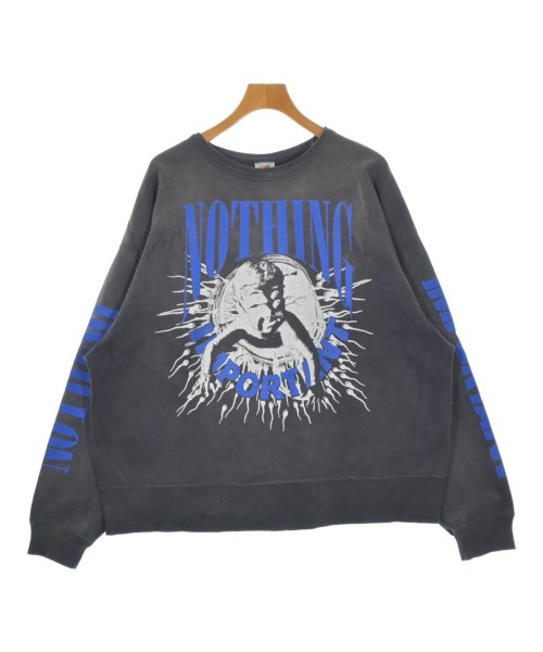 SAINT MICHAEL セントマイケルスウェット メンズ XL 濃灰色薄墨色【中古】【古着】