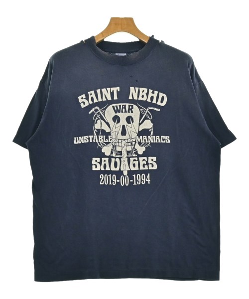 SAINT MICHAEL セントマイケル Tシャツ・カットソー メンズ M 紺 【中古】【古着】