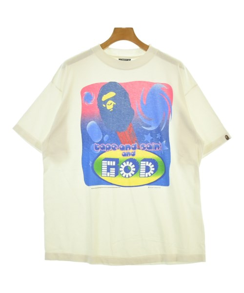 SAINT MICHAEL 仙マイケルティーシャツ・カットソー メンズ L 白【中古】【古着】