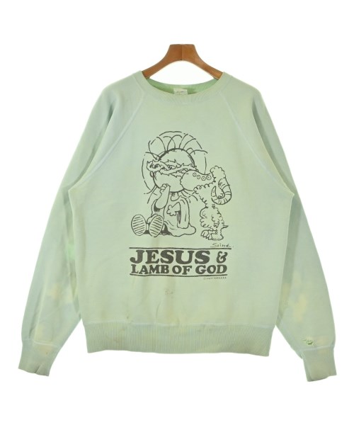 SAINT MICHAEL セントマイケルスウェット メンズ L 緑系【中古】【古着】