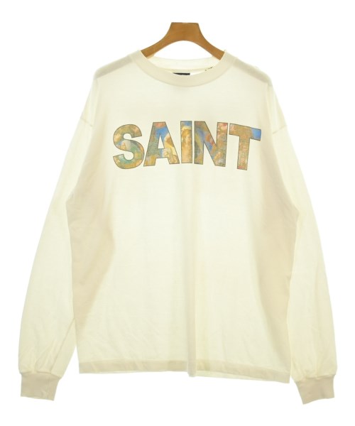 SAINT MICHAEL 仙マイケルプルオーバー・カットソー メンズ L 白【中古】【古着】
