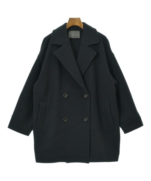uncrave アンクレイヴ ピーコート レディース 0(XS位) 濃紺 【中古】【古着】