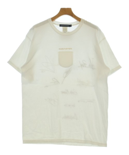 COGNOMEN コグノーメン Tシャツ・カットソー メンズ M 白 【中古】【古着】