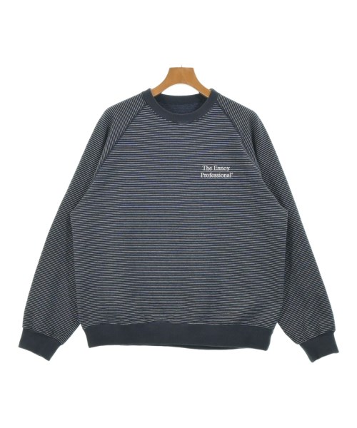 The Ennoy Professional エンノイプロフェッショナルスウェット メンズ L 紺x白(間借り人)【中古】【古着】