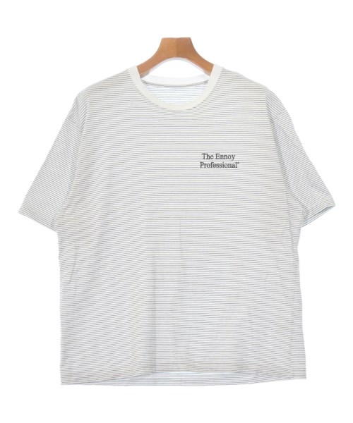 The Ennoy Professional エンノイプロフェッショナルティーシャツ・カットソー メンズ M 白x黒(間借り人)【中古】【古着】