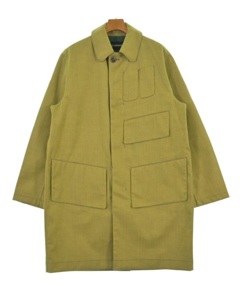 YUKI HASHIMOTO ユキハシモト ステンカラーコート メンズ 48(L位) 黄緑 【中古】【古着】