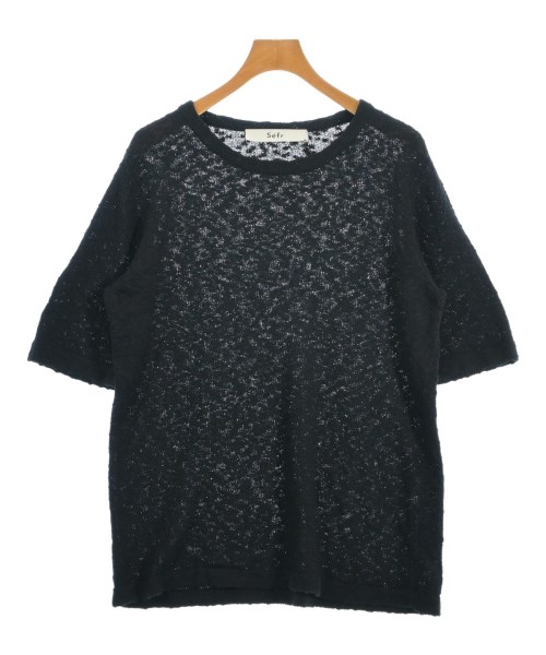 Sefr セファ ニット・セーター メンズ M 黒 【中古】【古着】