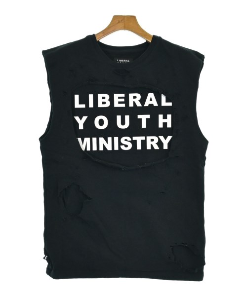 Liberal Youth Ministry リベラルユースミニストリータンクトップ メンズ S 黒【中古】【古着】