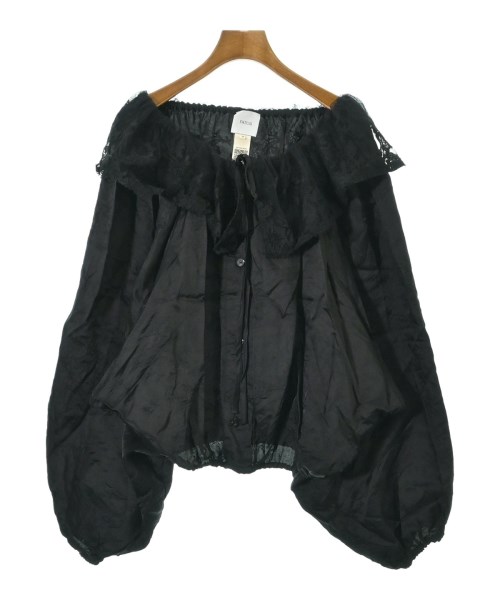 PATOU パトゥ ブラウス レディース 34(XXS位) 黒 【中古】【古着】