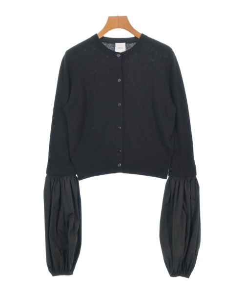 PATOU パトゥカーディガン レディース S 黒【中古】【古着】