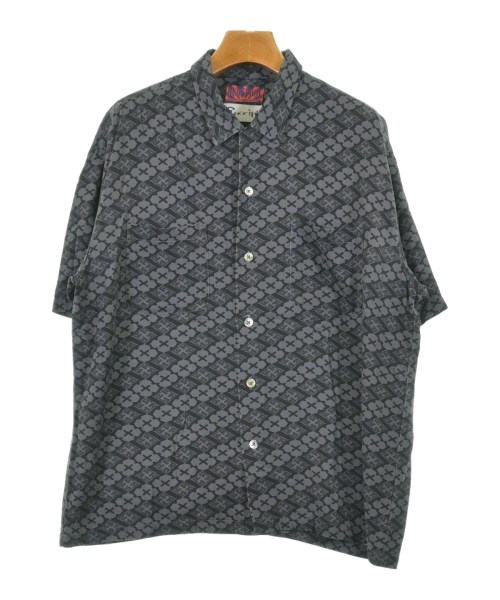BUDSPOOL GAKKIN 半袖シャツ GAKKIN × BUDSPOOL 廻り花 HAWAIIAN SHIRT – GXX