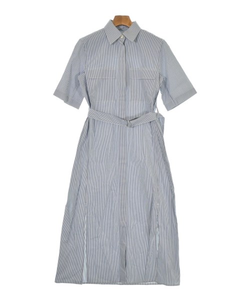 MARIA McMANUS マリアマクマナス ワンピース レディース XS 青x白(ストライプ) 【中古】【古着】