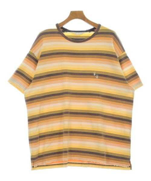 ANCELLM アンセルムティーシャツ・カットソー メンズ 1(S位) 黄xオレンジ色x白等(間借り人)【中古】【古着】