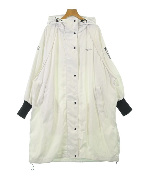 ESSENTIAL DOUBLE STANDARD CLOTHING エッセンシャルダブルスタンダードクロッシングコート（余分の物） レディース 38(M位) 白【中古】【古着】