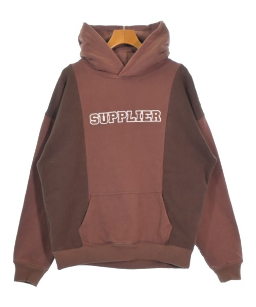 SUPPLIER サプライヤー パーカー メンズ XL 茶 【中古】【古着】