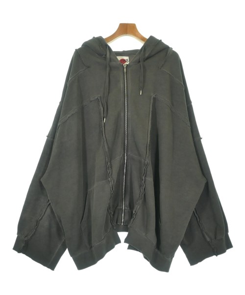FR(13)NDS フレンズパーカー メンズ F まっ黒い薄墨色【中古】【古着】 メンズファッション-パーカー