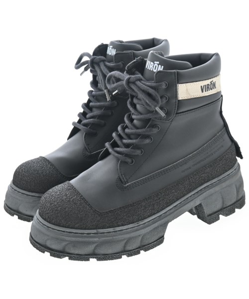 VIRON ヴィロンブーツ レディース EU38(24.5珊位) 黒【中古】【古着】