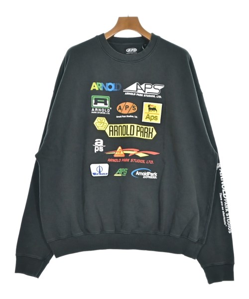 ARNOLD PARK STUDIOS アーノルドパークスタジオスウェット メンズ L うす暗い薄墨色【中古】【古着】