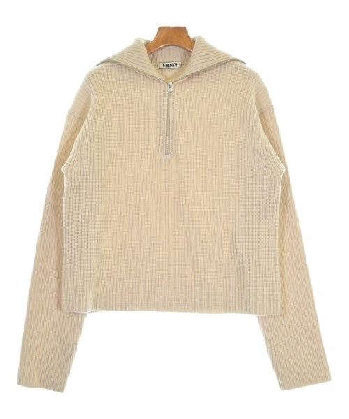 NKNIT ンニットニット・セーター メンズ -(XL位) ベージュ【中古】【古着】