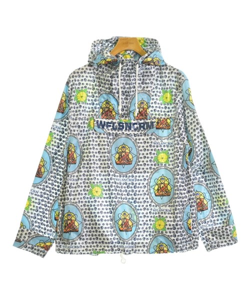 WAFFLESNCREAM ワッフルズエヌクリーム ブルゾン（その他） メンズ M 白x青x緑等(総柄) 【中古】【古着】 11,715円