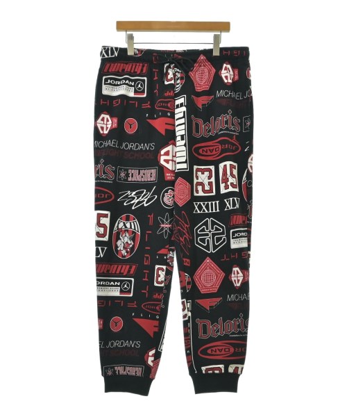 JORDAN BRAND ジョーダンブランドスウェットパンツ メンズ XL 黒x赤x白(総柄)【中古】【古着】｜RAGTAG（ブランド古着のラグタグ）