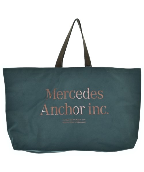 MERCEDES ANCHOR INC. メルセデスアンカーインクトートバッグ メンズ - 青緑【中古】【古着】