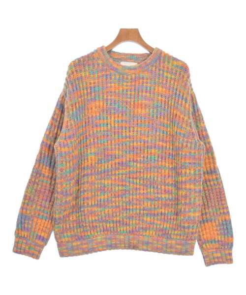 Y.T.G. ワイティージーニット・セーター メンズ M オレンジx紫x緑(総柄)【中古】【古着】|RAGTAG(ブランド古着のラグタグ)