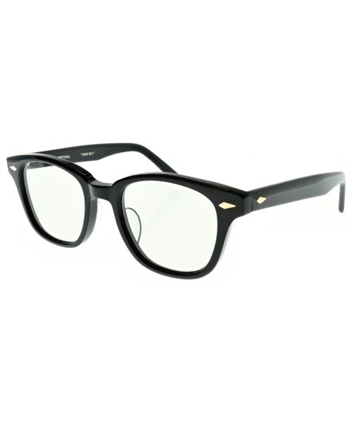 NOCHINO OPTICAL ノチノオプティカル サングラス メンズ - 黒xベージュ 【中古】【古着】