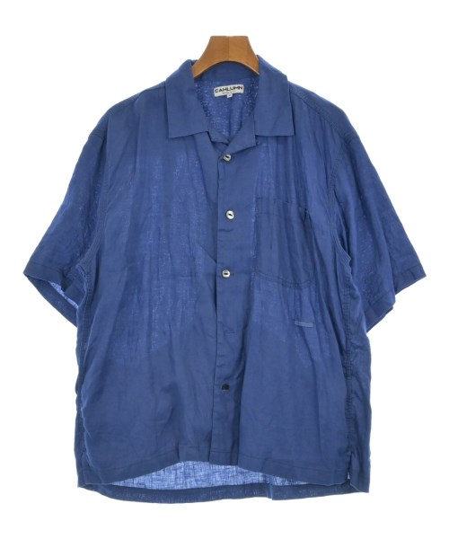 CAHLUMN カウラム カジュアルシャツ メンズ M 青 【中古】【古着】