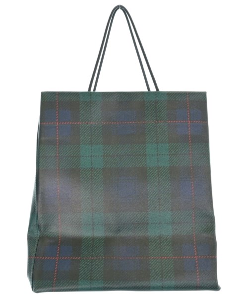 UNKNOWN PRODUCTS アンノウンプロダクツ バッグ（その他） メンズ - 緑x紺x黒等(チェック) 【中古】【古着】