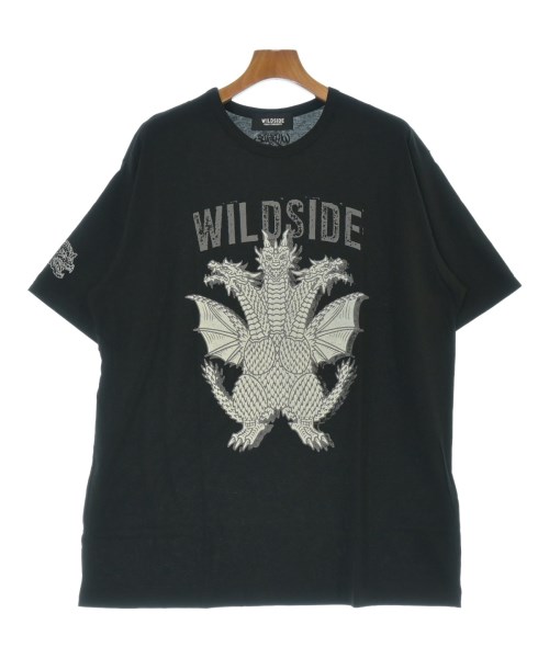 WILDSIDE YOHJI YAMAMOTO ワイルドサイドヨウジヤマモトティーシャツ・カットソー メンズ 3(L位) 黒【中古】【古着】