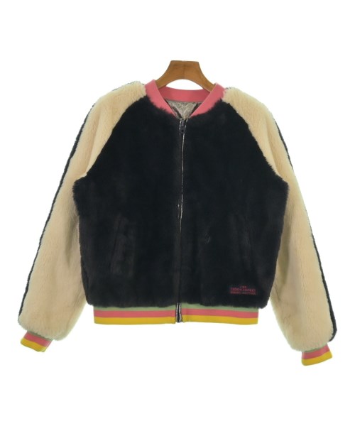 THE MARC JACOBS ザマークジェイコブスブルゾン（余分の物） キッズ 156(15T-16T) 紺x象牙色系等【中古】【古着】 キッズ・ベビー・マタニティ-キッズファッション-コート・ジャケット