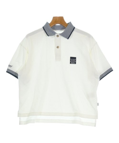 Setinn セットイン ポロシャツ メンズ XS 白 【中古】【古着】
