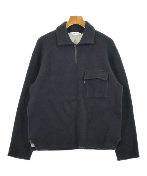 CREST クレスト ニット・セーター メンズ M 紺 【中古】【古着】