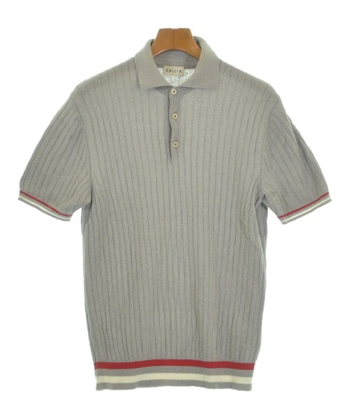 GALLIA ガリア ポロシャツ メンズ 46(M位) グレー 【中古】【古着】