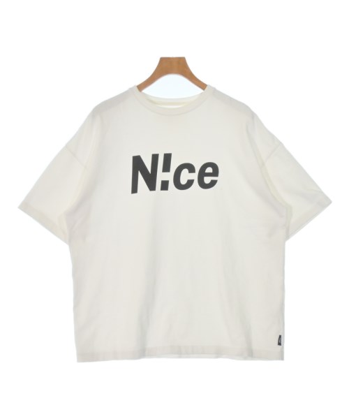 N!ce ナイス Tシャツ・カットソー メンズ M 白 【中古】【古着】
