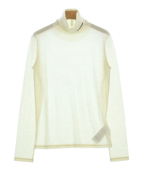 JIL SANDER + ジルサンダープラス Tシャツ・カットソー メンズ L 白 【中古】【古着】